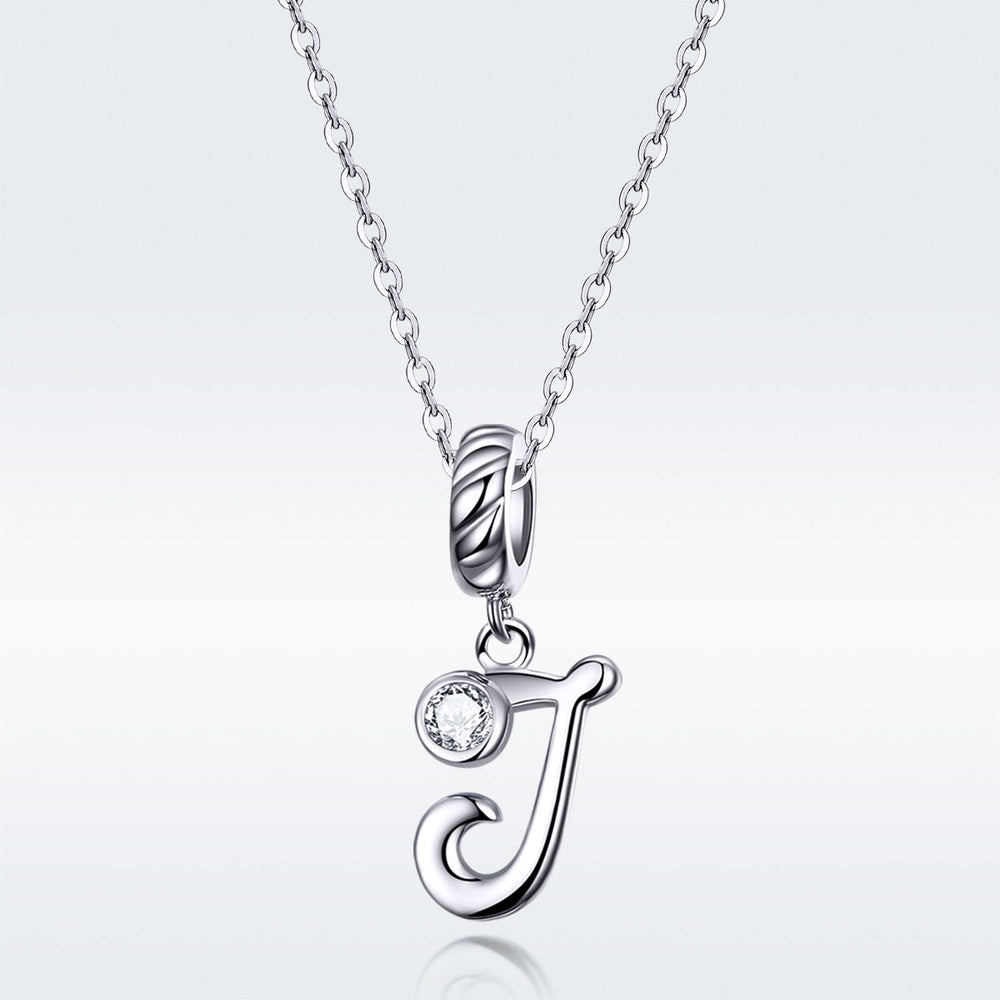 Letter J Pendant Charm - Lullaboo