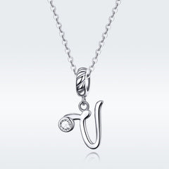 Letter V Pendant Charm - Lullaboo