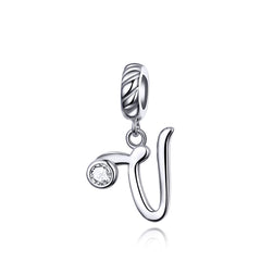 Letter V Pendant Pandora Charm NZ