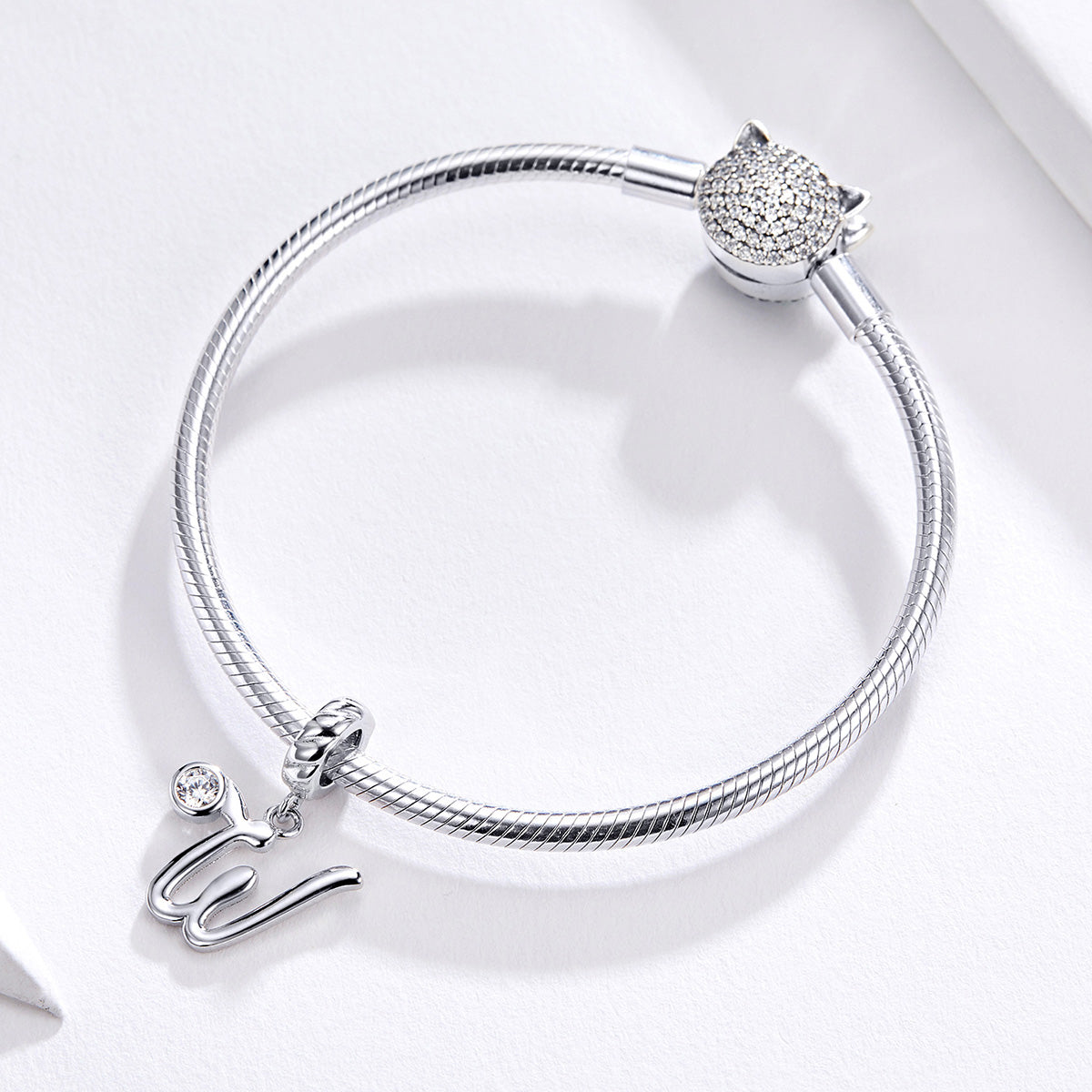 Letter W Pendant Charm - Lullaboo