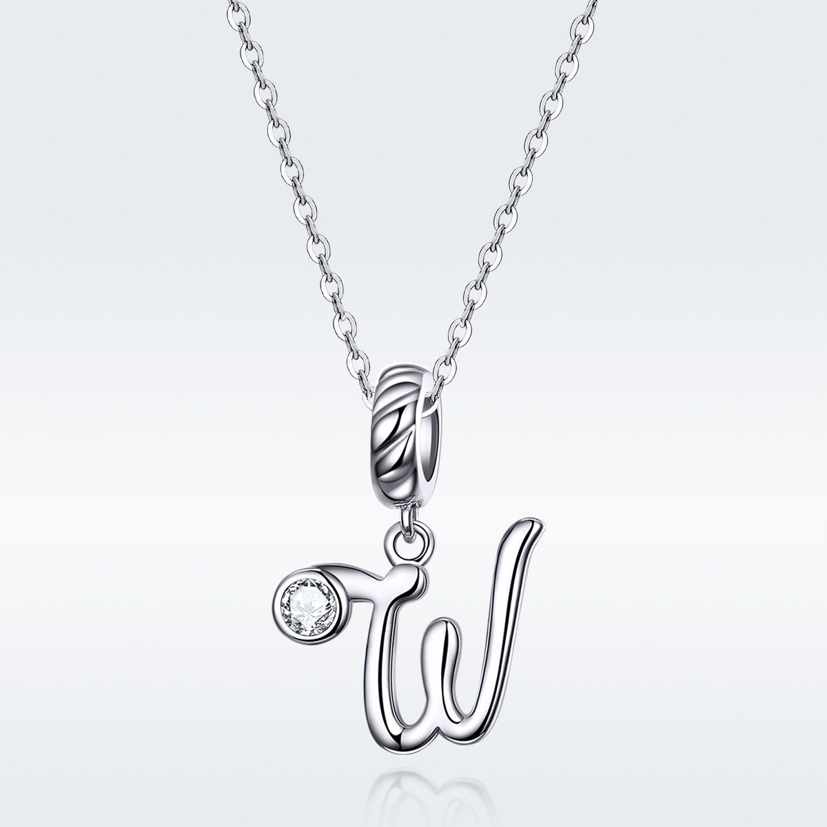 Letter W Pendant Charm - Lullaboo