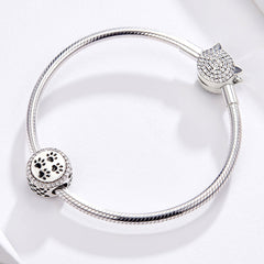 Paw Prints Charm