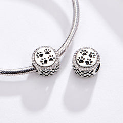 Paw Prints Charm