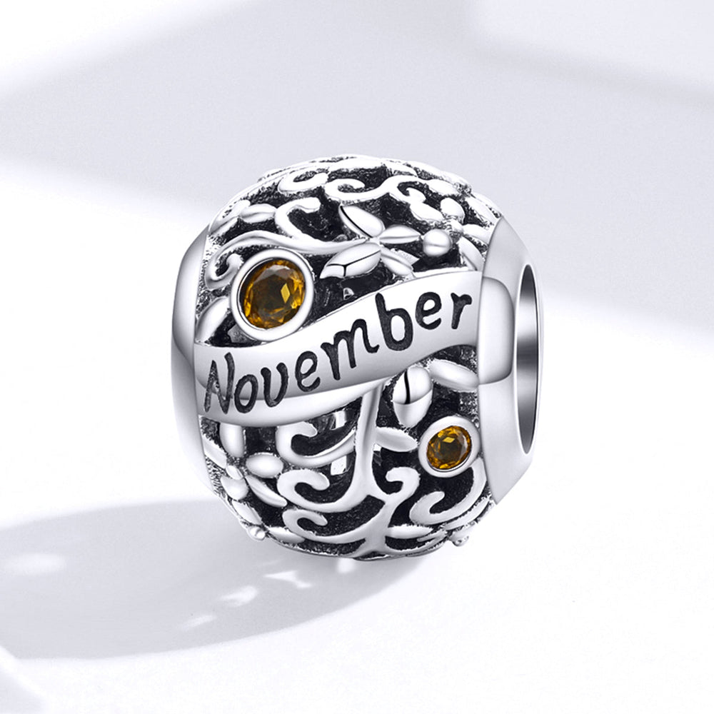 November Birthstone Charm - Lullaboo