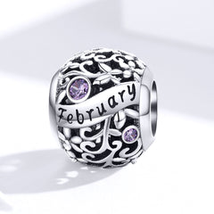 February Birthstone Charm - Lullaboo