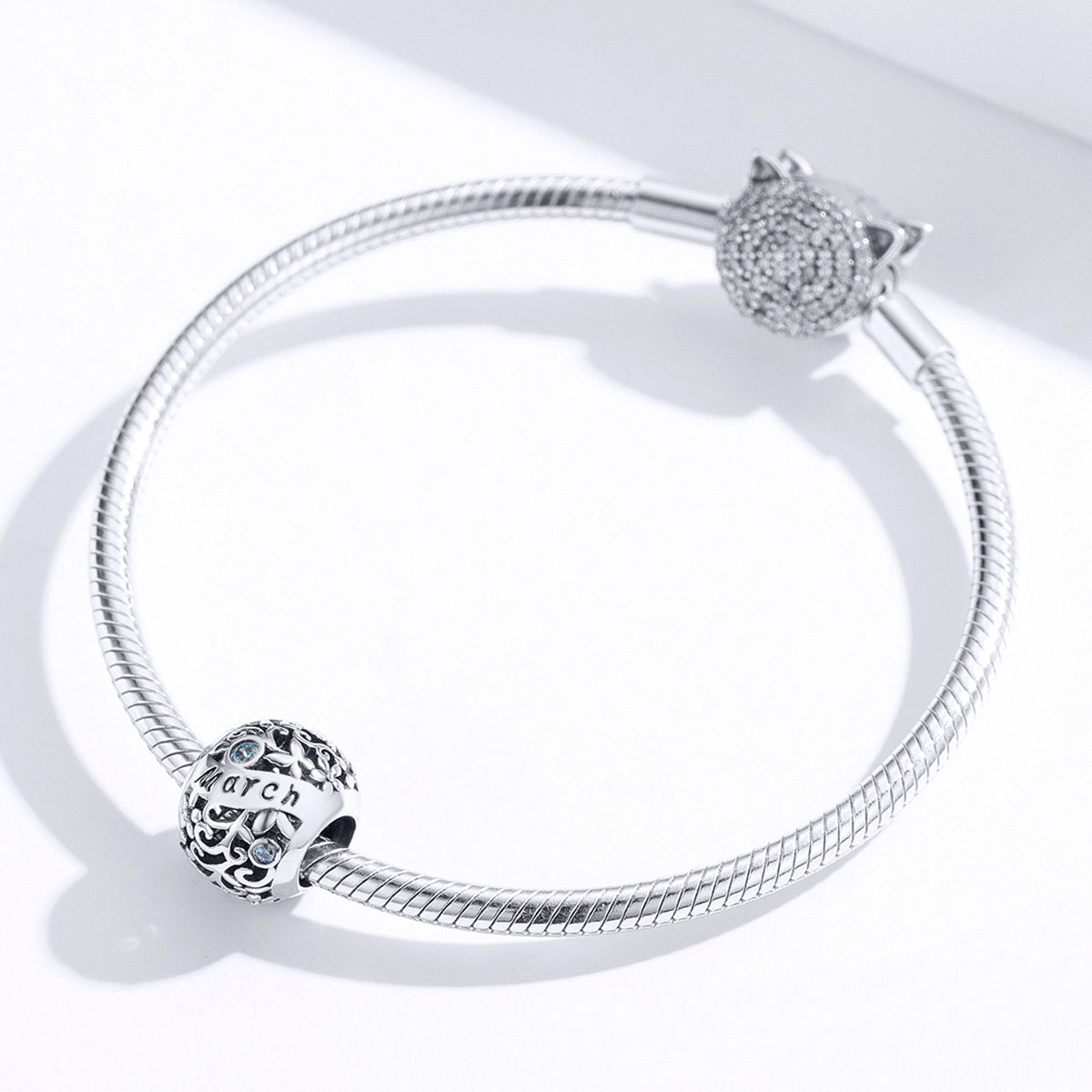 March Birthstone Charm - Lullaboo