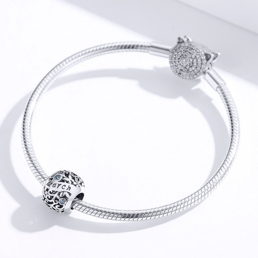 March Birthstone Charm - Lullaboo