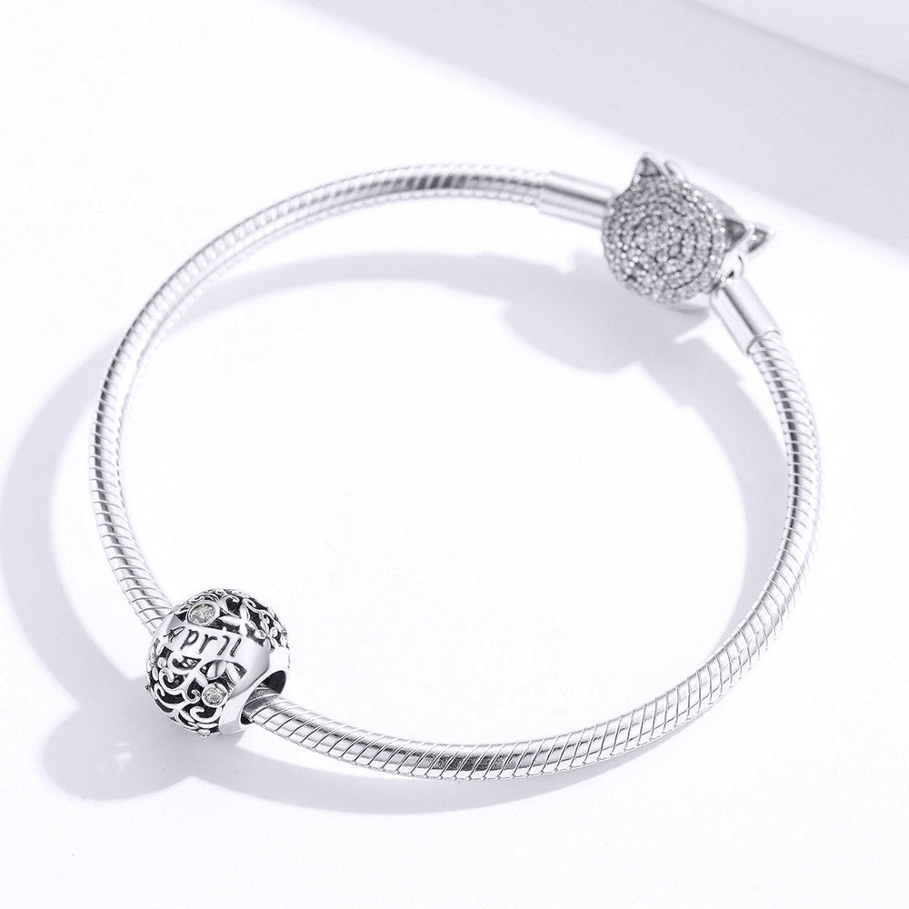 April Birthstone Charm - Lullaboo