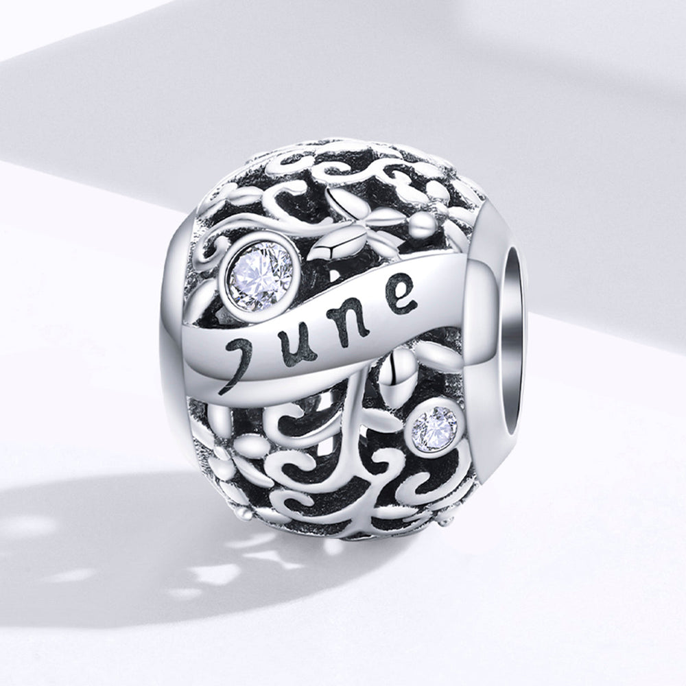 June Birthstone Charm - Lullaboo