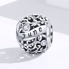 June Birthstone Charm - Lullaboo