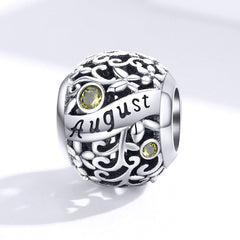 August Birthstone Charm - Lullaboo