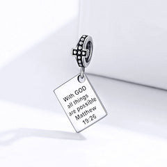 Bible Verse Charm