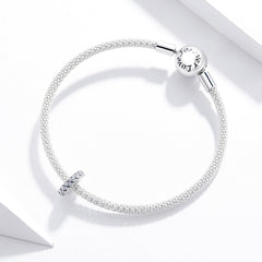 Sparkly Spacer Charm