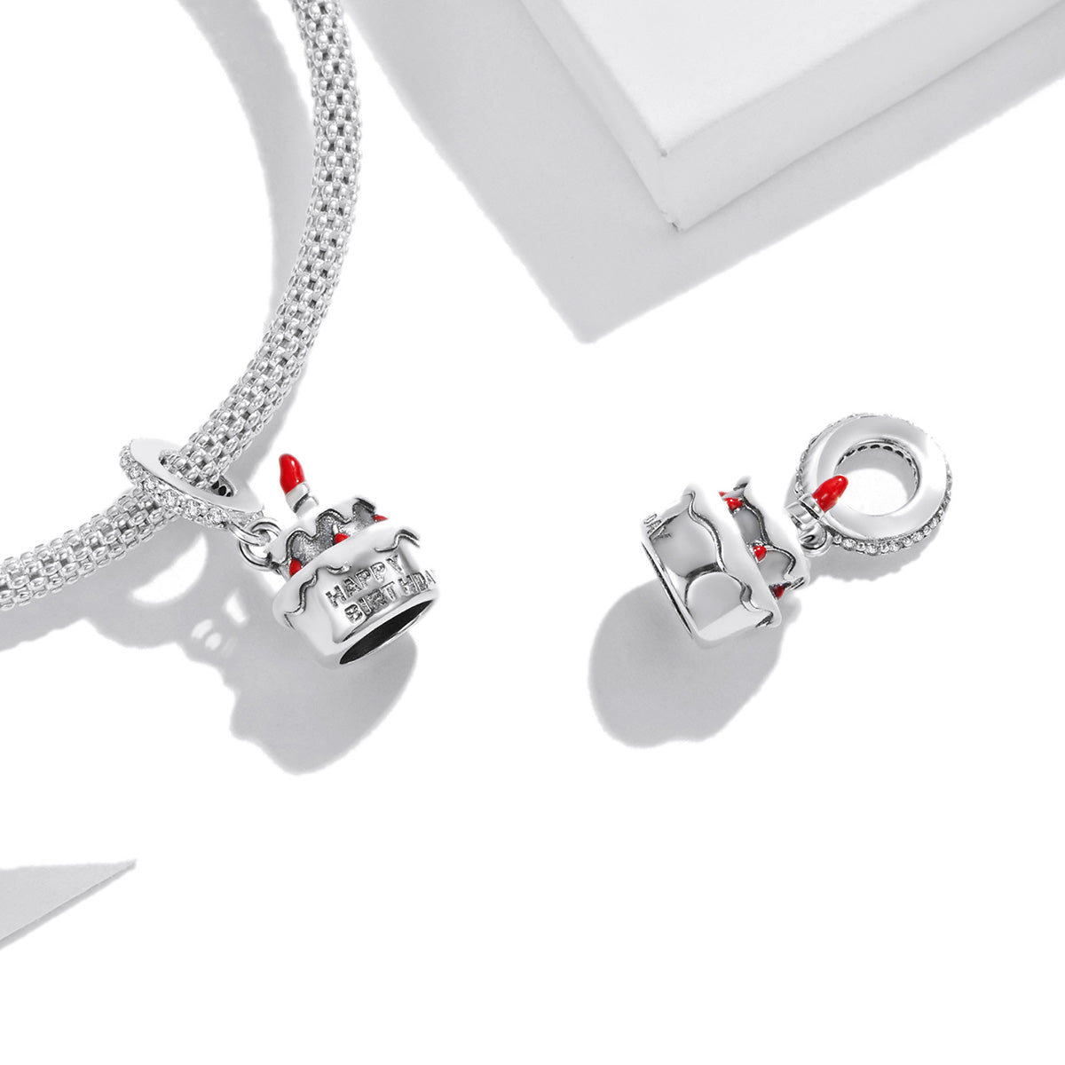 Birthday Cake Dangle Charm