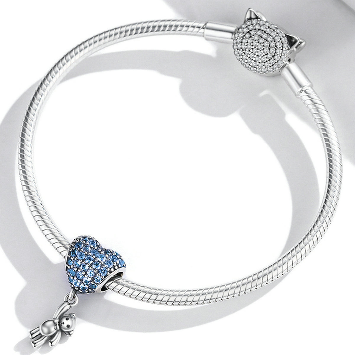 Baby Boy Teddy Charm