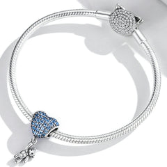 Baby Boy Teddy Charm