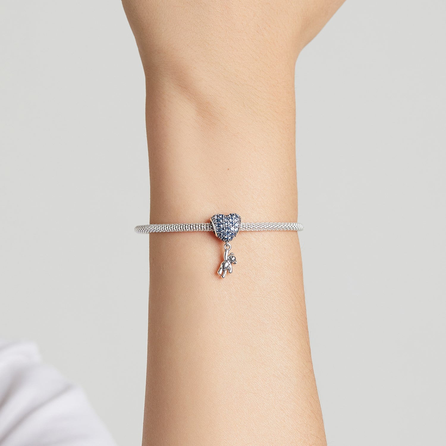 Baby Boy Teddy Charm