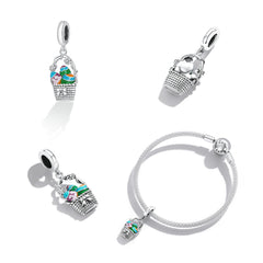 Easter Basket Dangle Charm