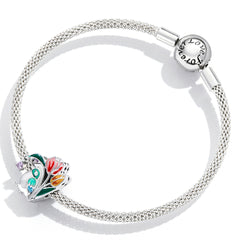 Birds & Flowers Charm