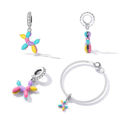 Balloon Dog Pendant Charm - Lullaboo