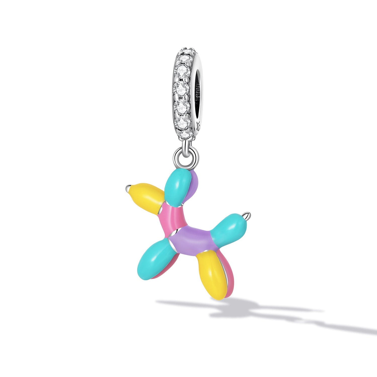 Balloon Dog Pendant Charm - Lullaboo
