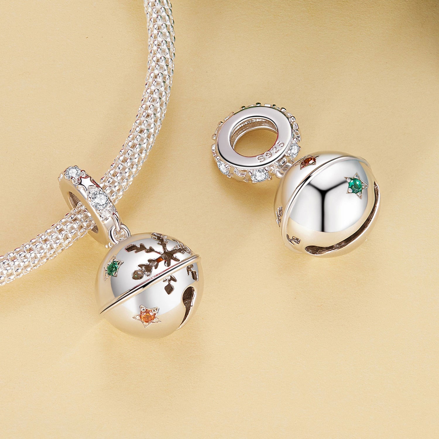 Christmas Bell Dangle Charm