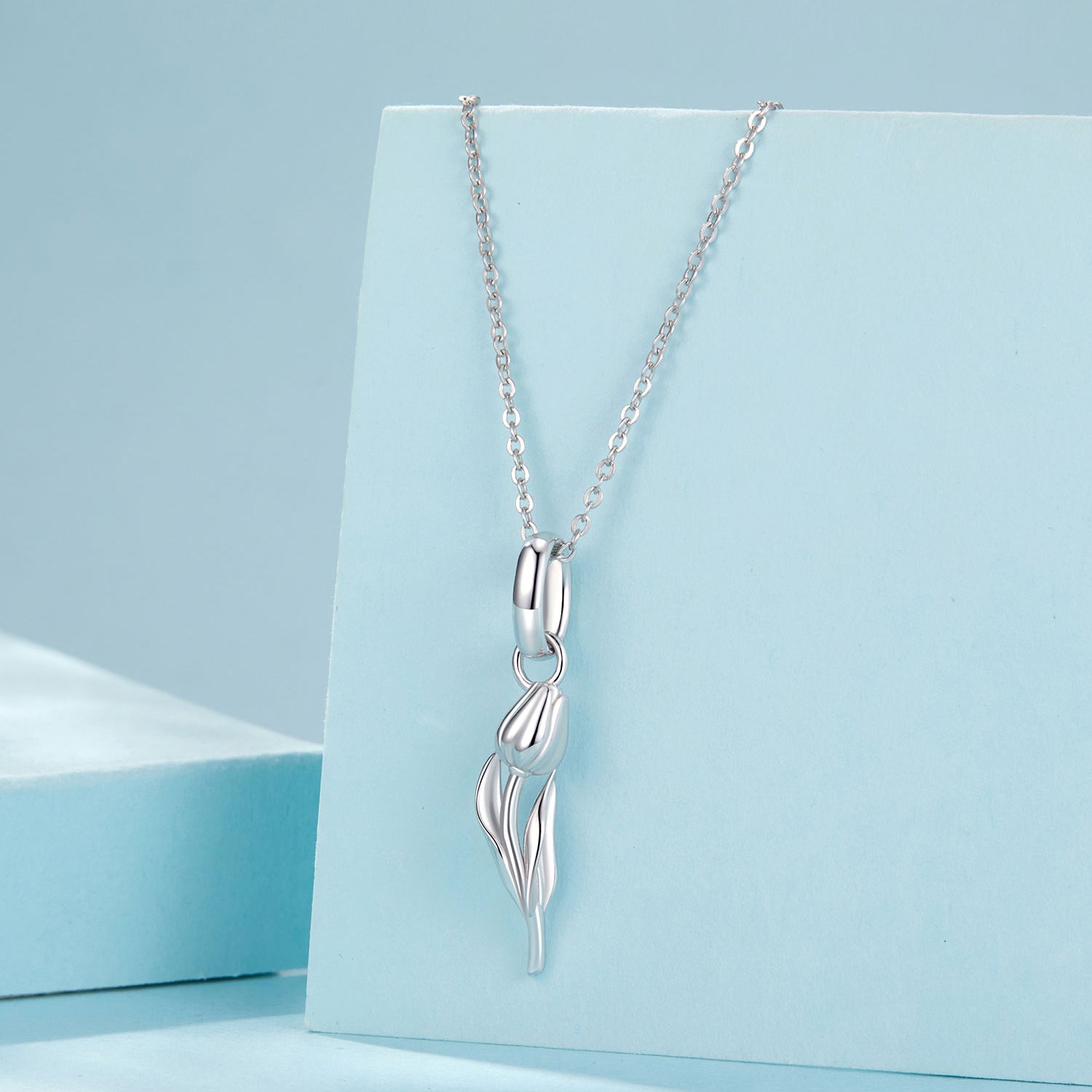 Tulip Flower Dangle Charm