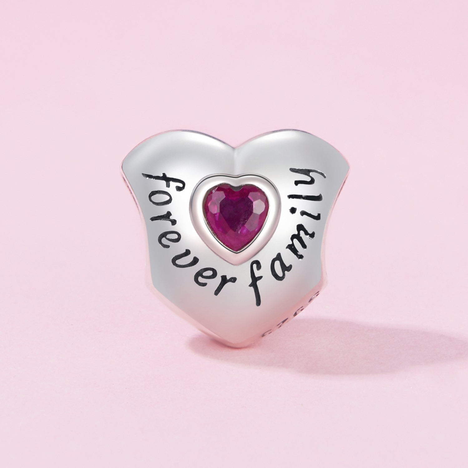 Forever Family Heart Charm