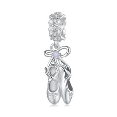 Ballet Slipper Dangle Charm
