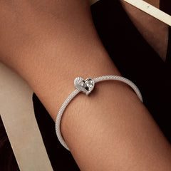 Cat Lover Heart Charm