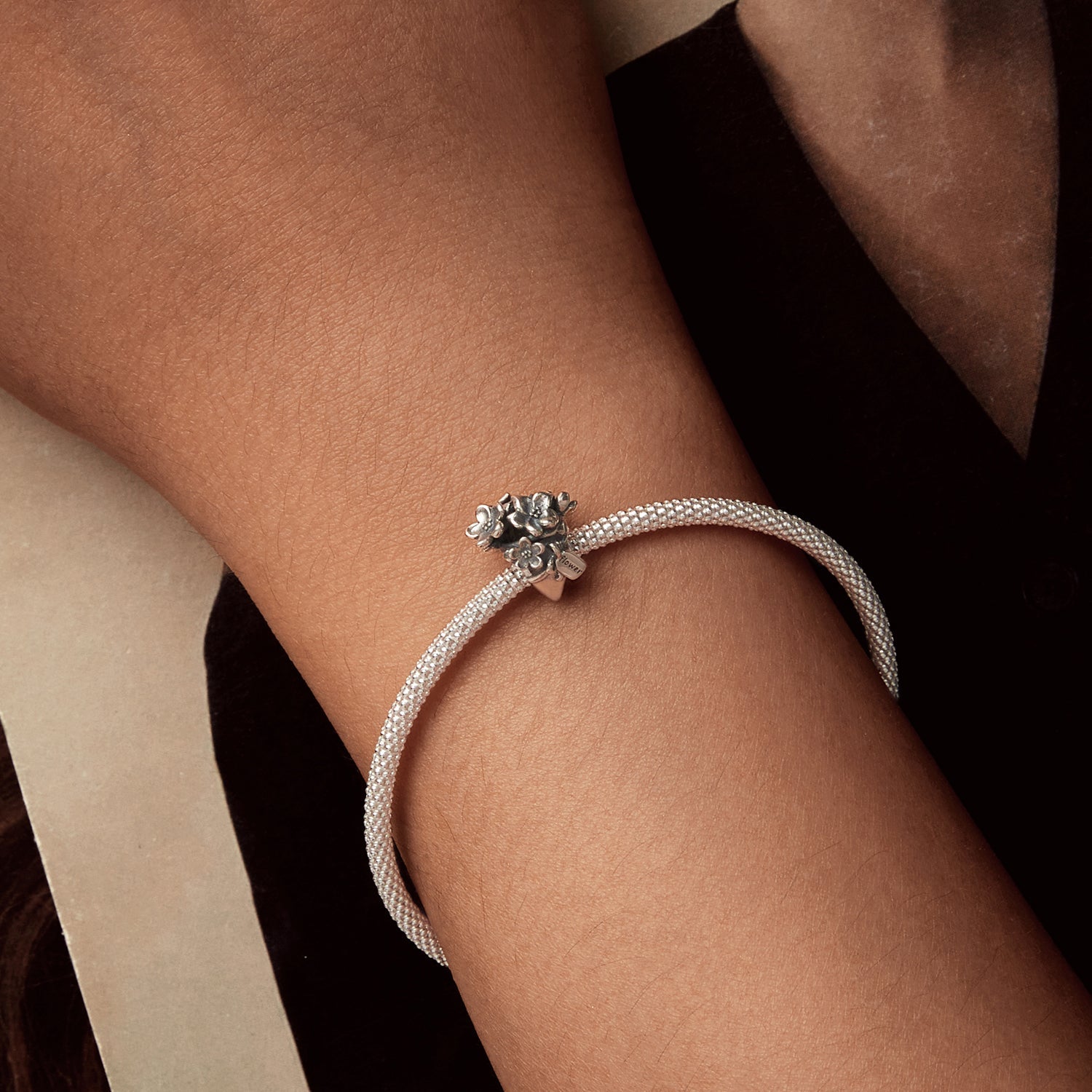 Bouquet Of Flowers Charm