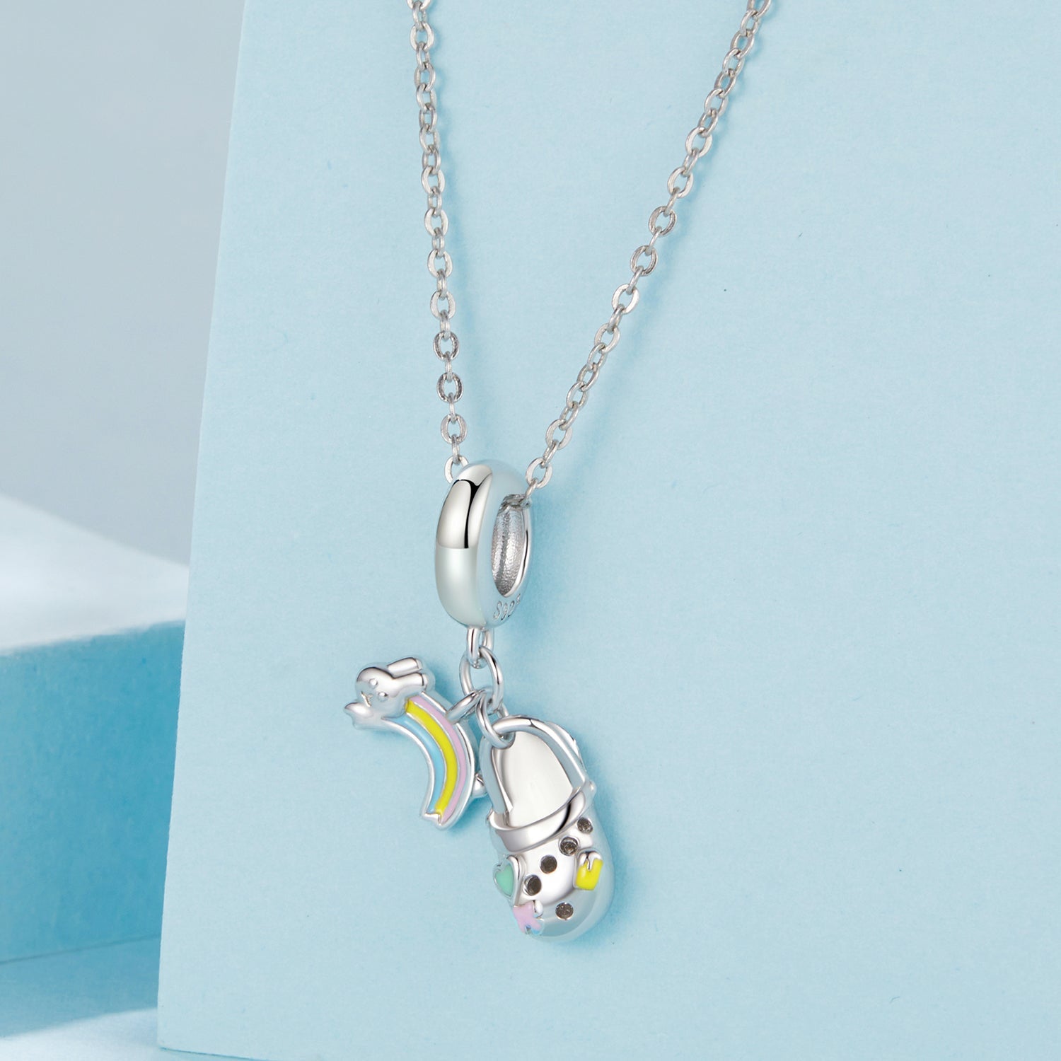 Clog Rainbow Dangle Charm