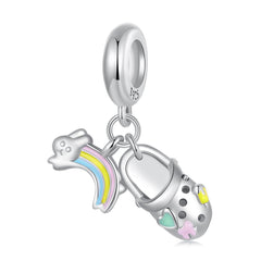 Clog Rainbow Dangle Charm