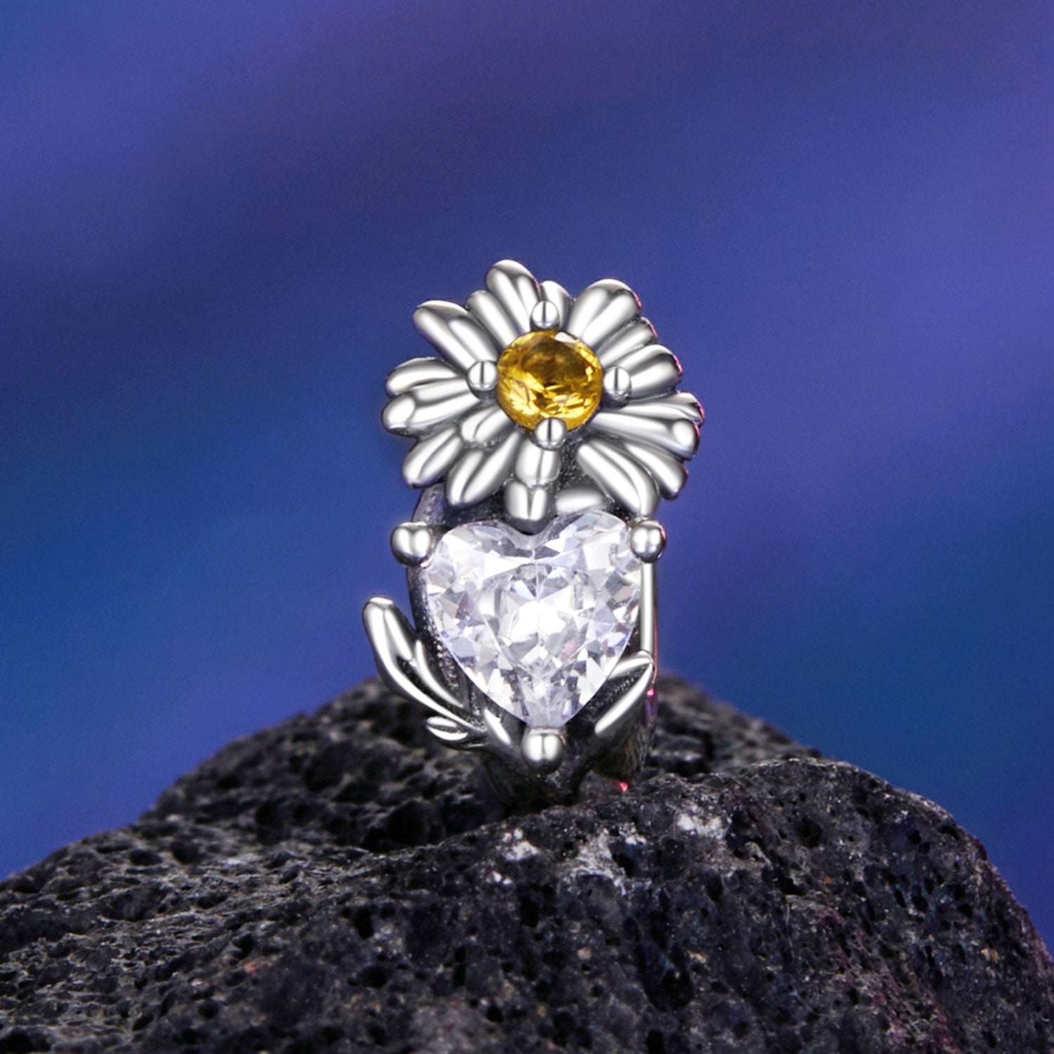 April Birth Flower Charm