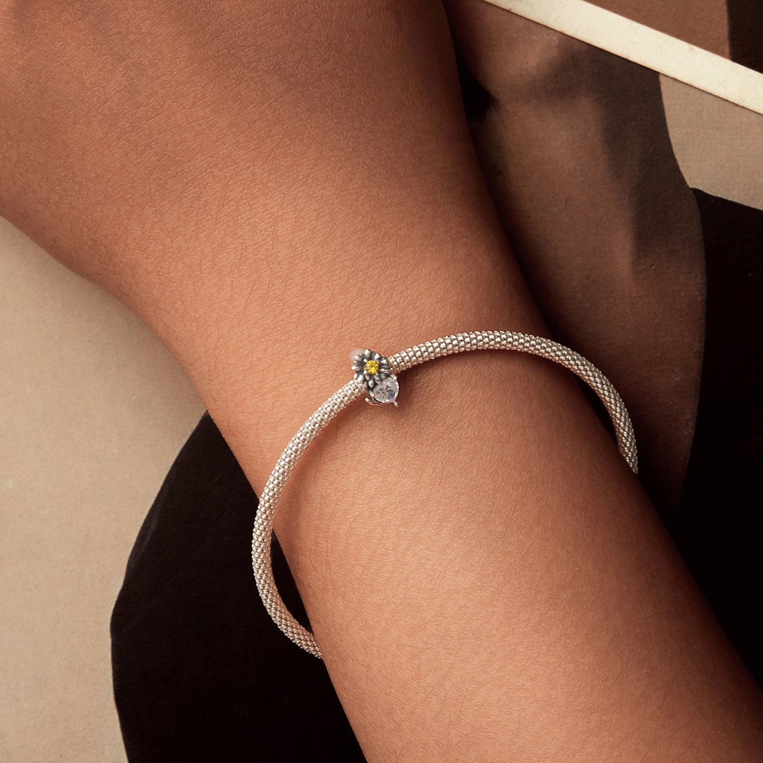 April Birth Flower Charm