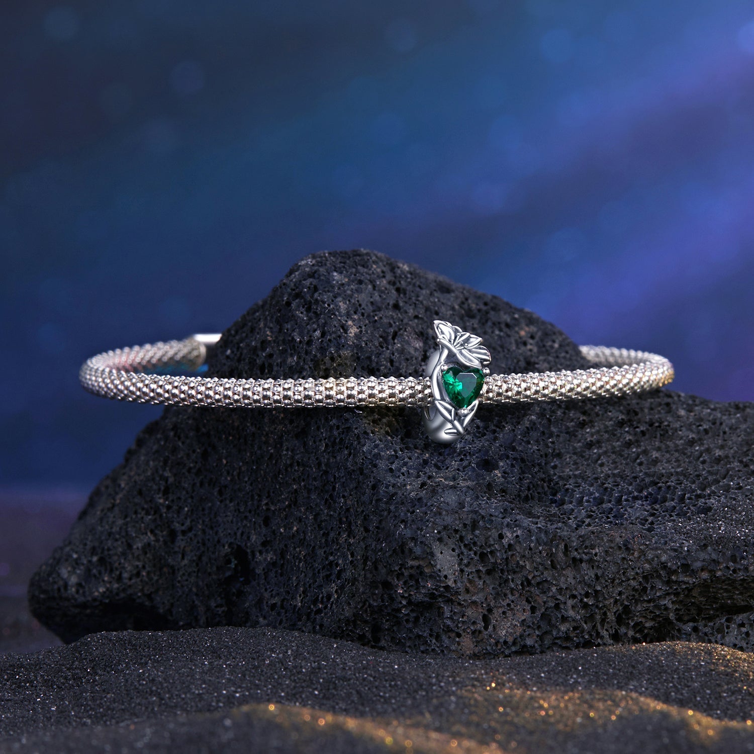 May Birth Flower Charm