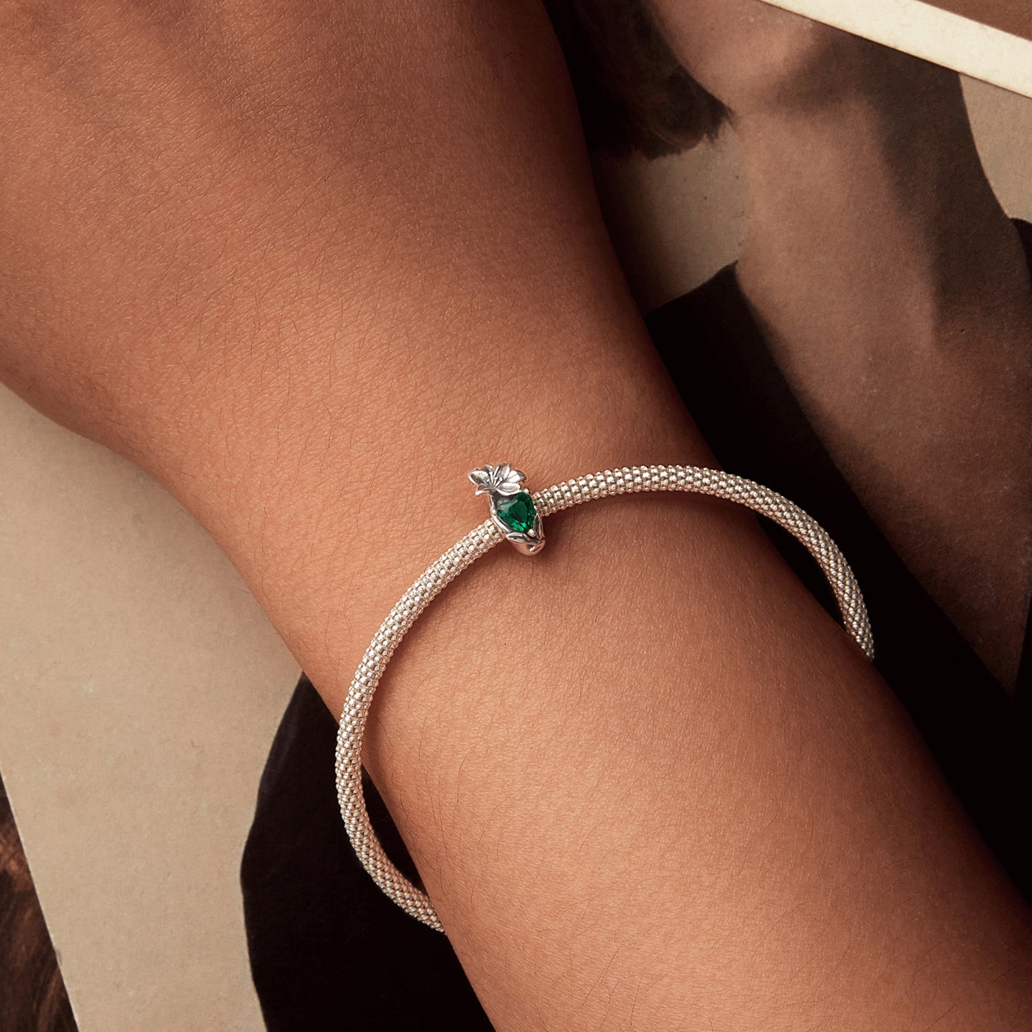 May Birth Flower Charm