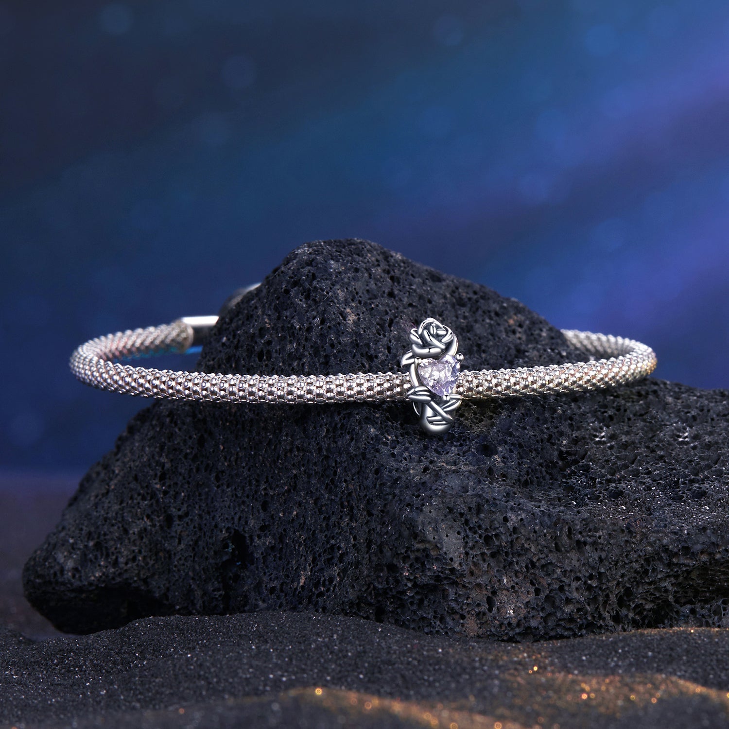 June Birth Flower Charm