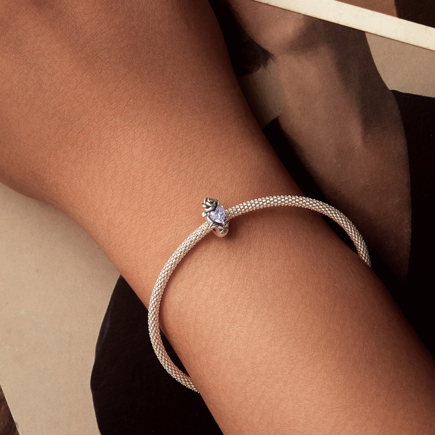 June Birth Flower Charm