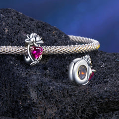 July Birth Flower Charm