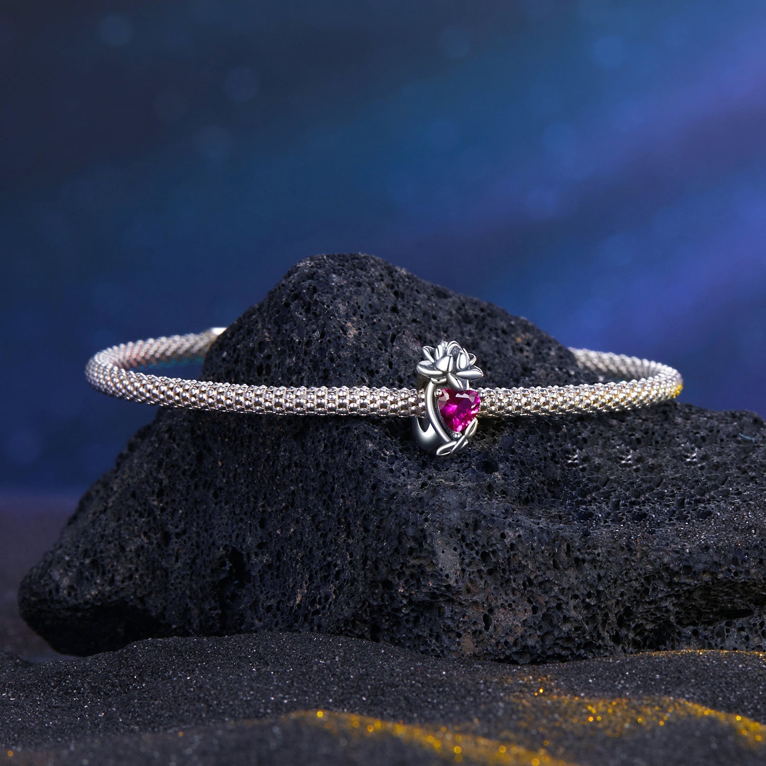 July Birth Flower Charm