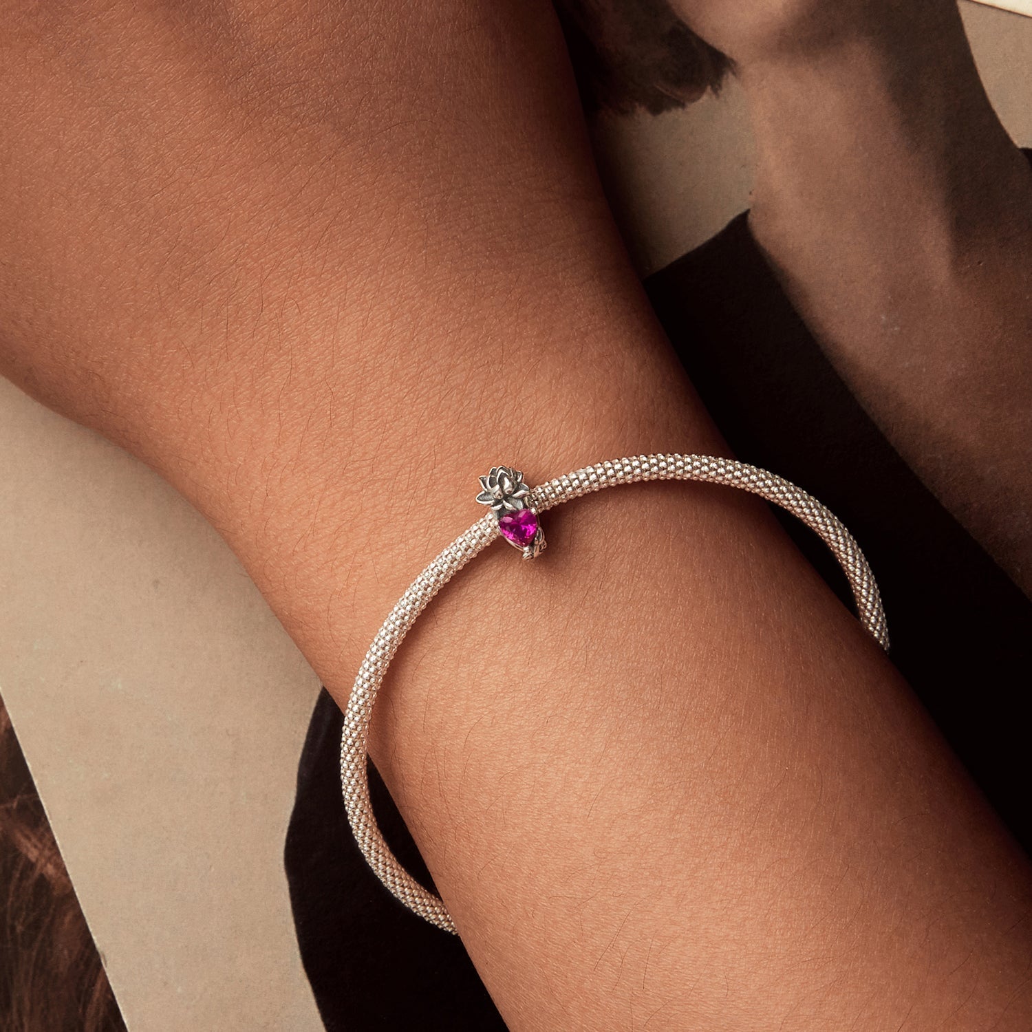 July Birth Flower Charm