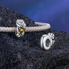 August Birth Flower Charm