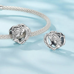 Horse Lover Heart Charm