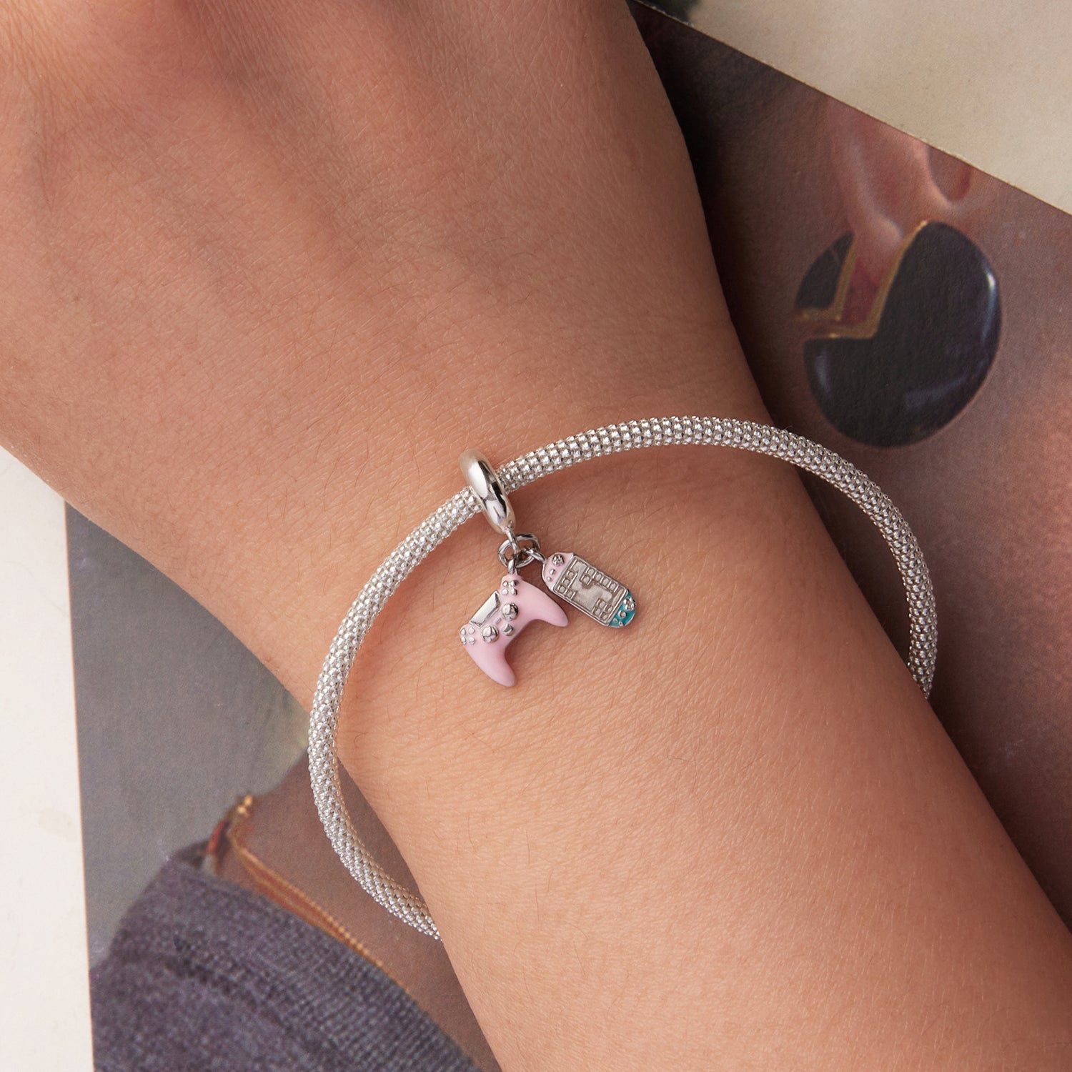 Gamer Girl Dangle Charm