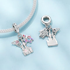 Fireworks Castle Dangle Charm