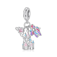Fireworks Castle Dangle Charm
