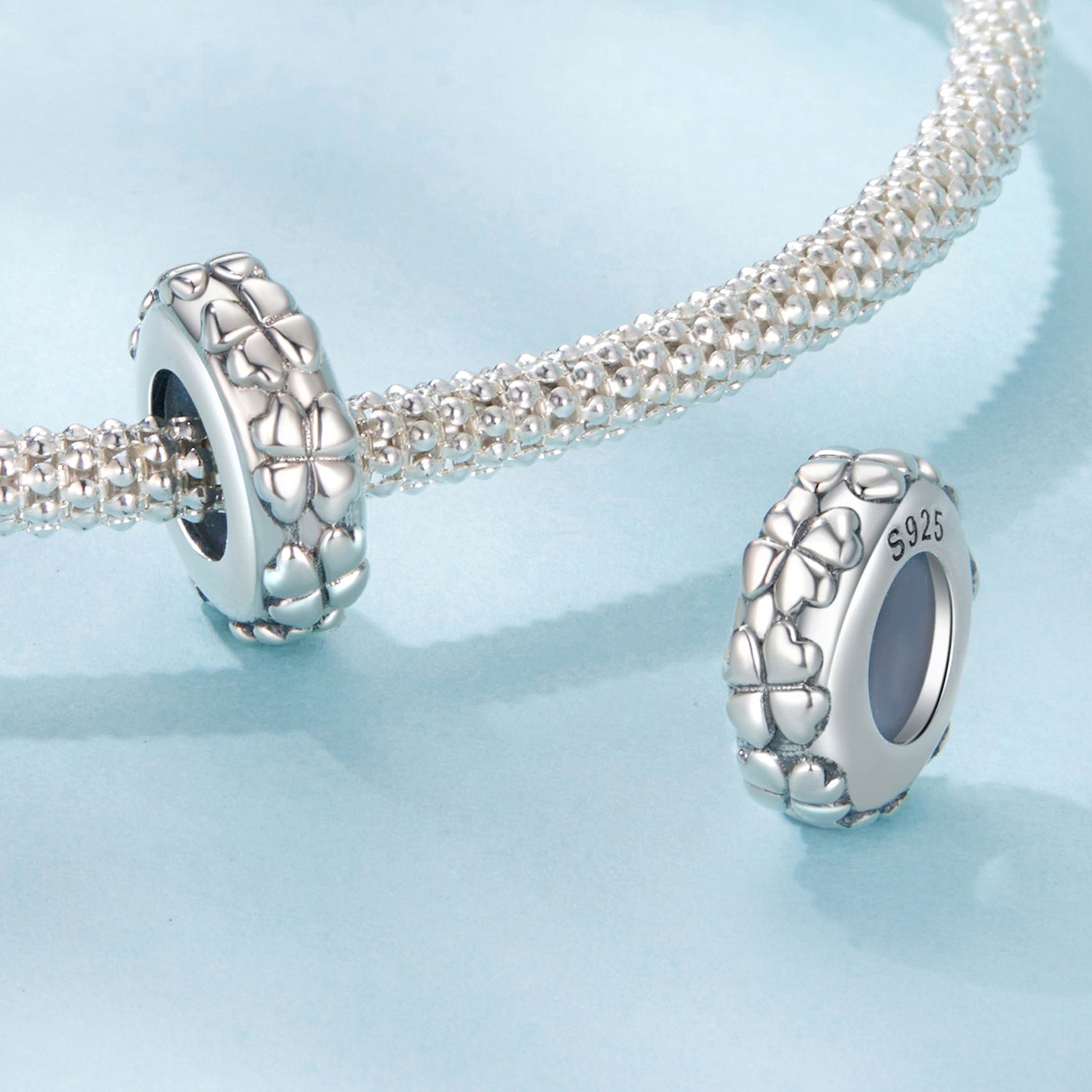 Shamrock Spacer Charm