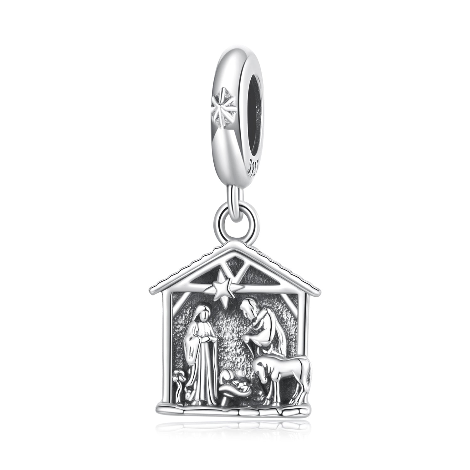 Christmas Nativity Dangle Charm