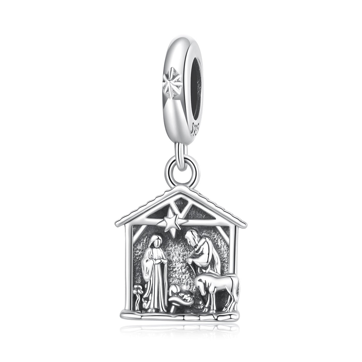 Christmas Nativity Dangle Charm
